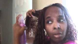 How to Moisturize Your Crochet Braids [upl. by Gievlos213]