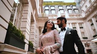 Mishaal amp Kamran  Pakistani Wedding Highlights  Rosewood Hotel London [upl. by Winebaum]