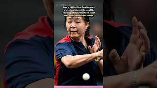 Breaking Age Barriers Zhiying Zengs Inspiring Olympic Debut at 58 parisolympics2024 tabletennis [upl. by Rosalinde203]