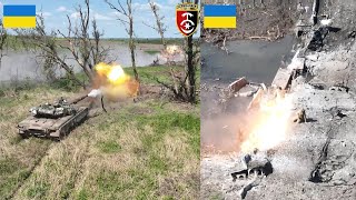 Ukrainian Forces Assault Russian Troops Trapped Under Destroyed Bridge Near Bakhmut [upl. by Dahs]