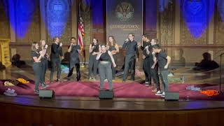 Silver Springs  Spring Sing 2024  Georgetown University Capitol Gs [upl. by Oemac]