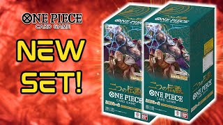 OPENING THE NEWEST ONE PIECE SET OP08 THE TWO LEGENDS One Piece TCG Booster Box So Many Waifus [upl. by Harwin]