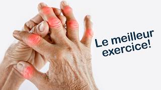 Arthrite aux doigts le MEILLEUR exercice de mobilité flexion [upl. by Joella]