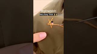 Very easy trick। Fashion tips। glowblish। shorts ytshorts trending tips fashion hacks [upl. by Evadnee799]