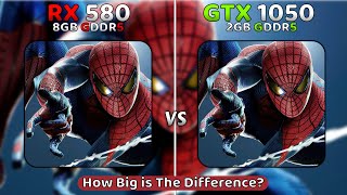 RX 580 vs GTX 1050  Big Difference but How Big it is [upl. by Abisia558]