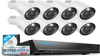 REOLINK 12MP Security Camera System Commercial 8pcs H265 12MP PoE Security Cameras Review [upl. by Lyall692]