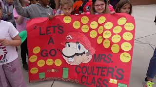 Springwoods Elementary marches into SOL testing with student pep rally and parade [upl. by Aioj]