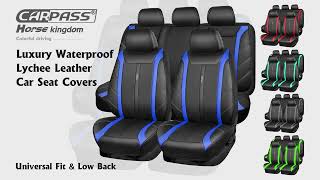 CARPASS CAR SEAT COVERS [upl. by Kcub]