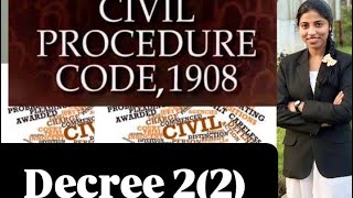 CPC Civil Procedure CodeDefinitions Decree section22Malayalam explanation llbnotes [upl. by Nameerf790]