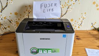 Check FUSER amp Roller Life Health Samsung Printer M2020 M2021 M2022 M2022W M2024 M2024w M2026 M2026w [upl. by Anedal]