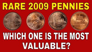 Rare 2009 penny coins worth money Valuable 2009 pennies to look for [upl. by Groh]