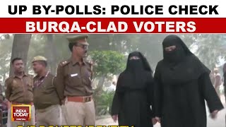 UP ByPolls BJP Urges Identity Checks On BurqaCovered Women SP Cries Conspiracy  India Today [upl. by Nylinnej]