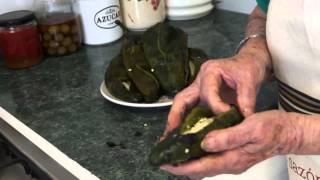 35  Las recetas de la Tita Mima  Chiles Rellenos [upl. by Zobe]