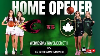 Halifax Grammar School Home Opener vs Citadel High School Regular Season November 6th [upl. by Halbert]