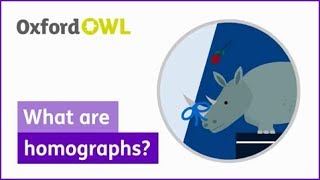 What are homographs  Oxford Owl [upl. by Tnek]