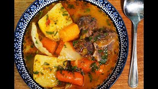 Beef Bone Soup SoupSeason  CaribbeanPotcom [upl. by Notsirhc]