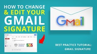 HOW TO ADD A LOGO TO YOUR GMAIL SIGNATURE  Gmail Tutorial [upl. by Tab376]