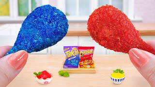 So Delicious Takis and Cheetos Fried Chicken Recipe  ASMR Cooking Fast Food Ideas [upl. by Nosyrb]