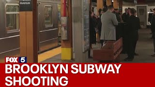 Brooklyn subway shooting Man killed aboard 3 train [upl. by Doownyl]