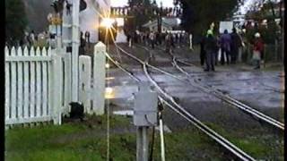 Last Steam Train Down South Gippsland Railway [upl. by Stanwin]