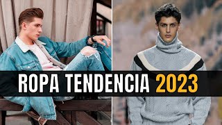 TENDENCIAS en ROPA de HOMBRE 2023  ¡Esto es lo que se USARÁ [upl. by Freudberg]