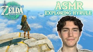 ASMR Zelda Tears of the Kingdom Gameplay  Exploring Hyrule Calm Whispering [upl. by Philipps]