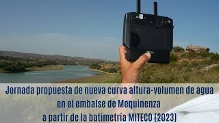 Jornada sobre la nueva curva alturavolumen de agua en el embalse de Mequinenza 2023  12 julio 23 [upl. by Ymled515]