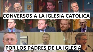 Pastores y teólogos que se hacen católicos al estudiar los padres de la iglesia Testimonio catolico [upl. by Datnow]