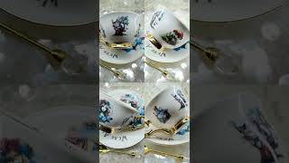 Tea leaf reading teacup AliceInWonderland Wonderland [upl. by Hurlow]