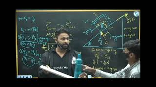 Toppling VS Sliding Demonstration in Live ClassIIT PHYSICS Physics Wallah VidyapeethAlakh Pandey [upl. by Rakabuba]