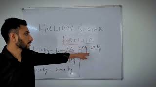 HOLLIDAY SEGAR FORMULA [upl. by Ewold310]