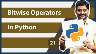 Bitwise Operators in Python  Python Tutorial 21 [upl. by Akimit]