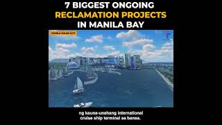 7 Biggest Ongoing Reclamation Projects in Manila Bay Part 27 Manila Solar City ReclamationProject [upl. by Harret152]