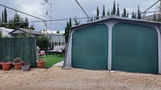 Touring Caravan amp Awning For Sale On Camping Benisol Campsite in Benidorm £15000 [upl. by Ecienal978]