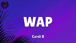 Cardi B  WAP feat Megan Thee Stallion Lyrics [upl. by Lemor]