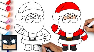 How To Draw Santa Claus [upl. by Aivatahs]