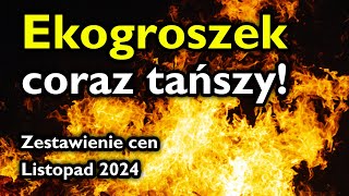 Aktualne ceny ekogroszku – listopad 2024 [upl. by Nehepts]