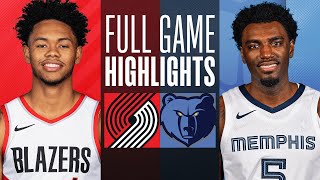 TRAIL BLAZERS at GRIZZLIES  FULL GAME HIGHLIGHTS  March 2 2024 [upl. by Annaerb]