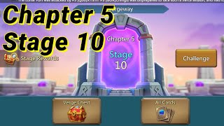 Lords mobile vergeway chapter 5 stage 10 [upl. by Sirahc]