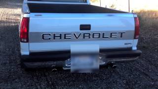 88 Silverado  Flowmaster 40 Series Sound [upl. by Caroline]