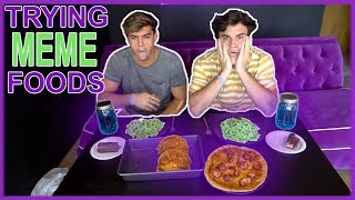 MAKING MEME FOODCOOKING WITH THE DOLAN TWINS [upl. by Bael]