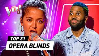 OPERA Blind Auditions that Left the Coaches in Awe on The Voice [upl. by Heisser]