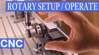 CNC 3020TDJ Mach3  How to Setup and Operate Its Rotary Axis – A Complete Run [upl. by Erialc162]