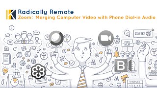 Zoom Merging Computer Video with Phone Dialin Audio [upl. by Sion456]