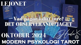 Lejonet ♌ Oktober 2024  Vad pågår i ditt inre  Modern Psykologi Tarot  Healer K [upl. by Zap]