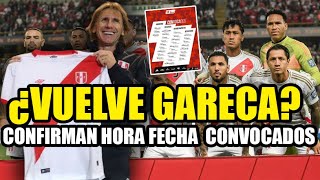 RICARDO GARECA A SELECCION PERUANA LISTA DE CONVOCADOS ANTE URUGUAY Y BRASIL ELIMINATORIAS [upl. by Nikolaus]