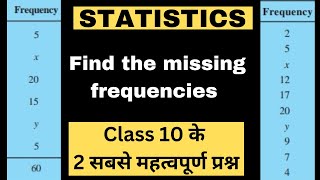 IMP Questions of STATISTICS  Class 10 Maths 2025  maths [upl. by Lidda]