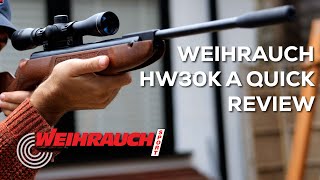 HW30K 22 Calibre Air Rifle  Quick Review amp Features Overview [upl. by Rotman84]