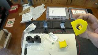 2007 FJ Cruiser rear sway bar bushings  polyurethane upgrade and install [upl. by Lorrad]