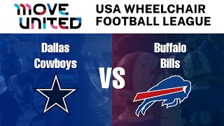 Buffalo Bills vs Dallas Cowboys  USA Wheelchair Football Tournament 2023  Buffalo New York [upl. by Marek122]